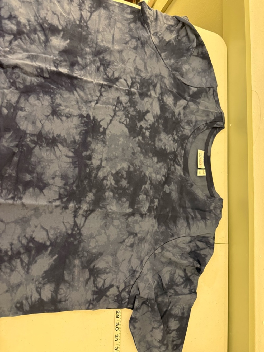 Tie-Dye Crewneck Sweater - Blue - Picture 4 of 7